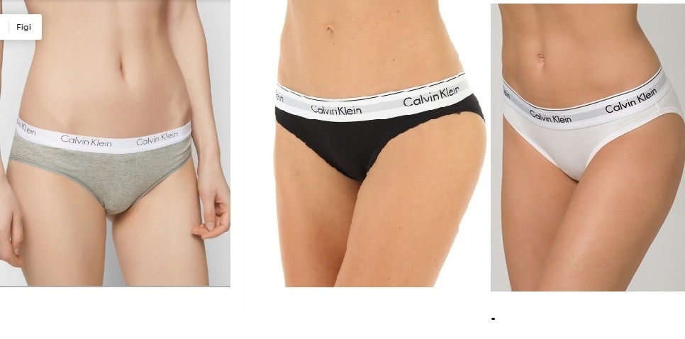 CK 3-Pack color Calvin Klein / Figi / r -L /outlet