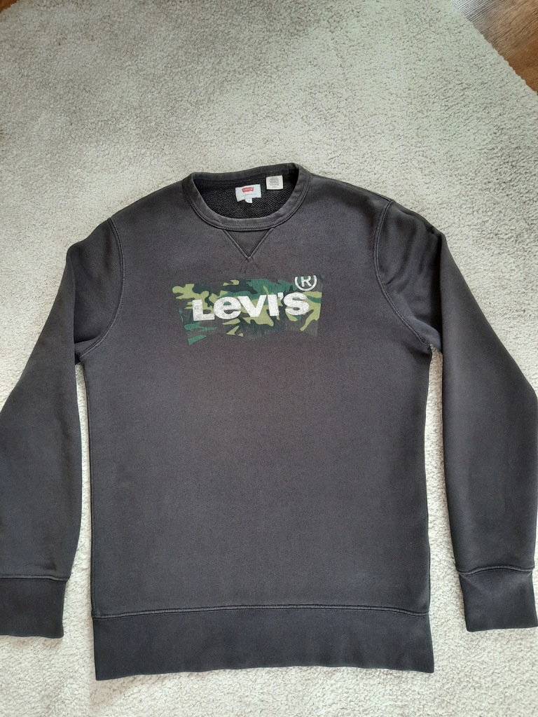 Levi’s Grafitowa bluza roz.S