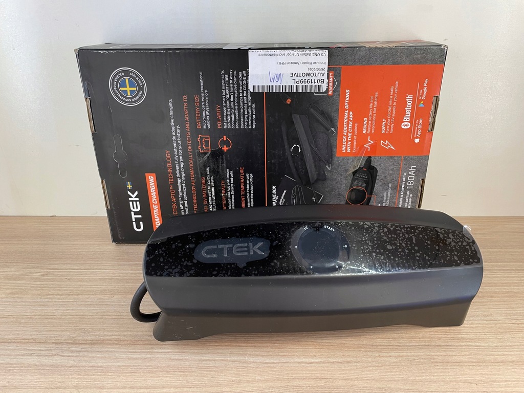 Inteligentny prostownik do akumulatorów CTEK CS ONE|OPIS!|