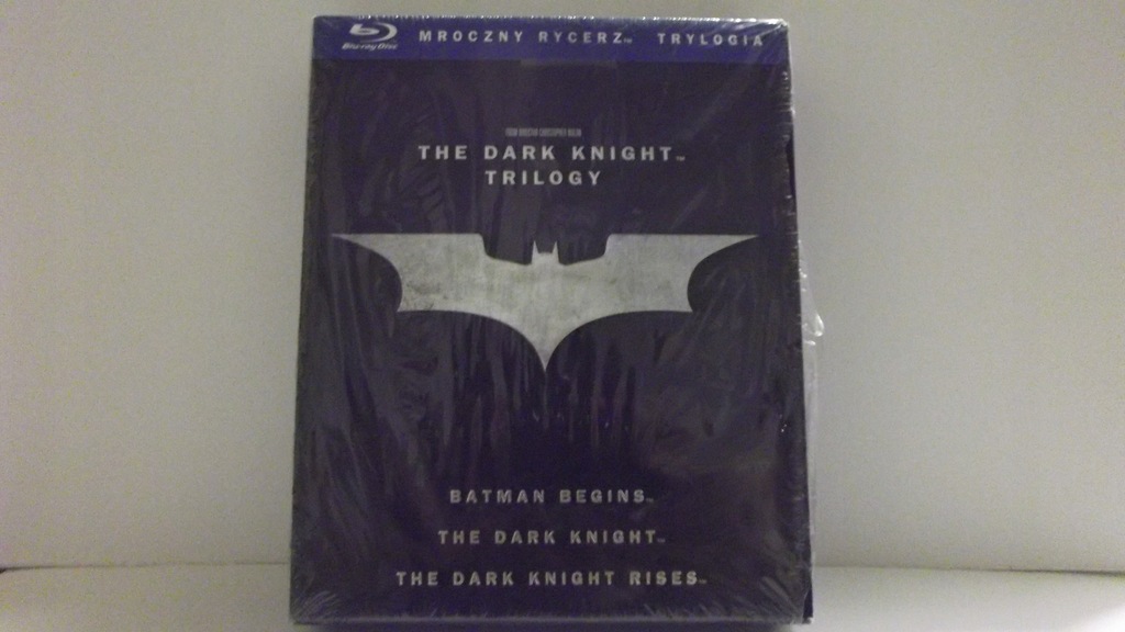 BATMAN / MROCZNY RYCERZ TRYLOGIA blu-ray box