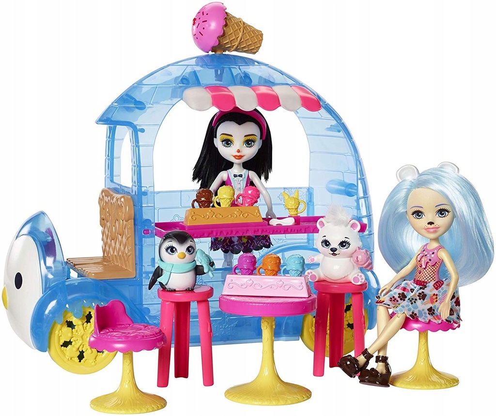 Игровой набор Enchantimals фургончик мороженого