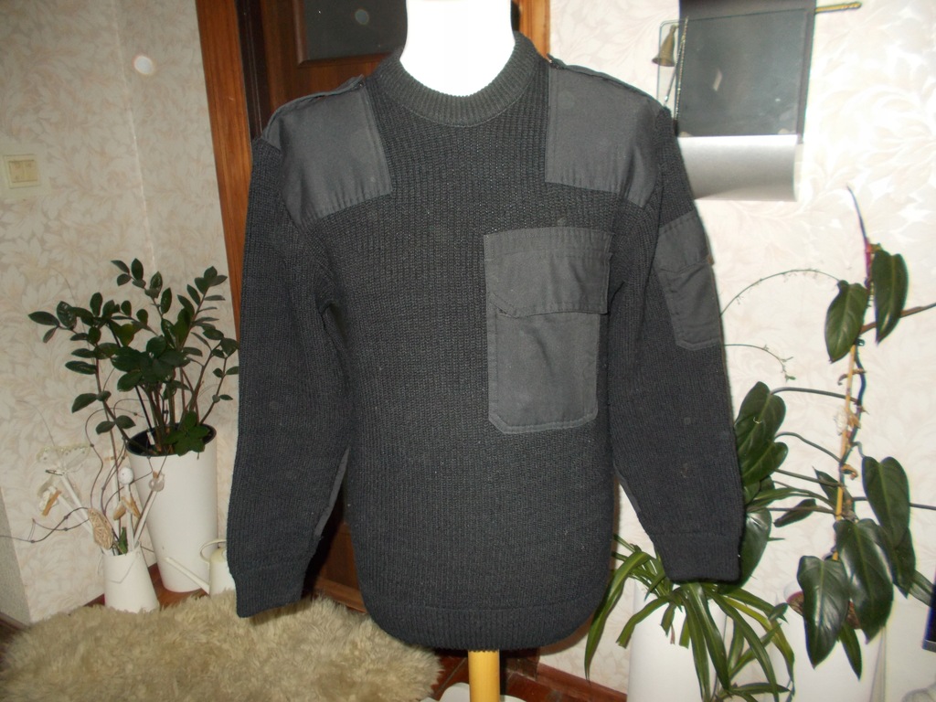 SWETER SŁUŻBOWY CZARNY L/XL