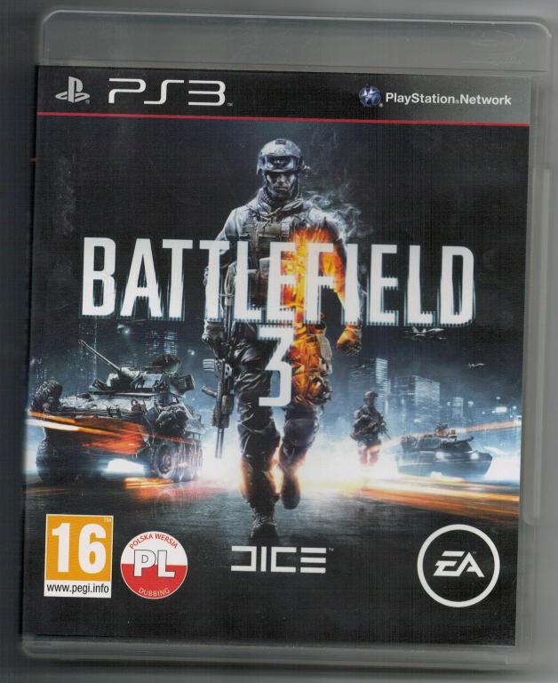 BATTLEFIELD 3 Polski Dubbing PS3 PL