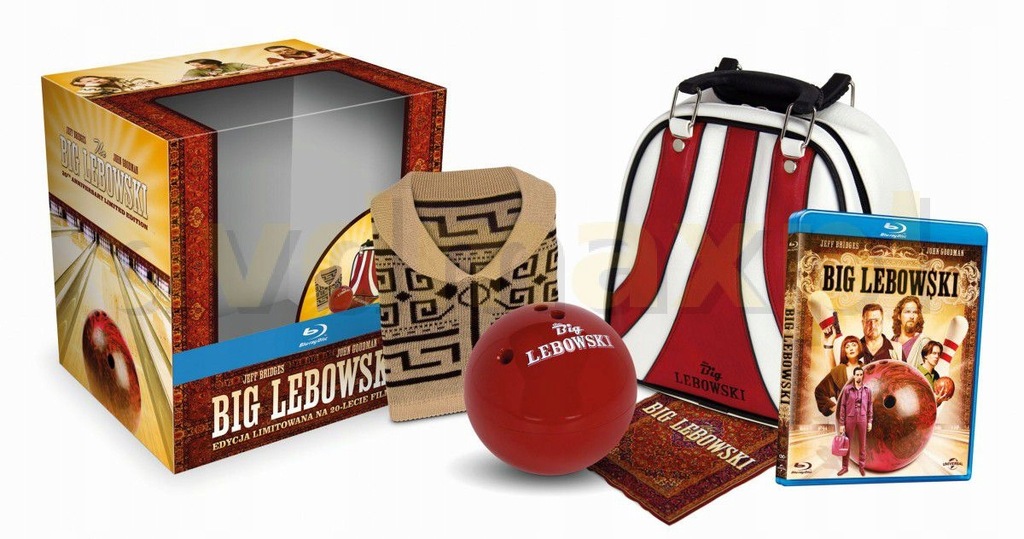 BIG LEBOWSKI (EDYCJA LIMITOWANA) [BOX] [BLU-RAY]+[GADŻETY]