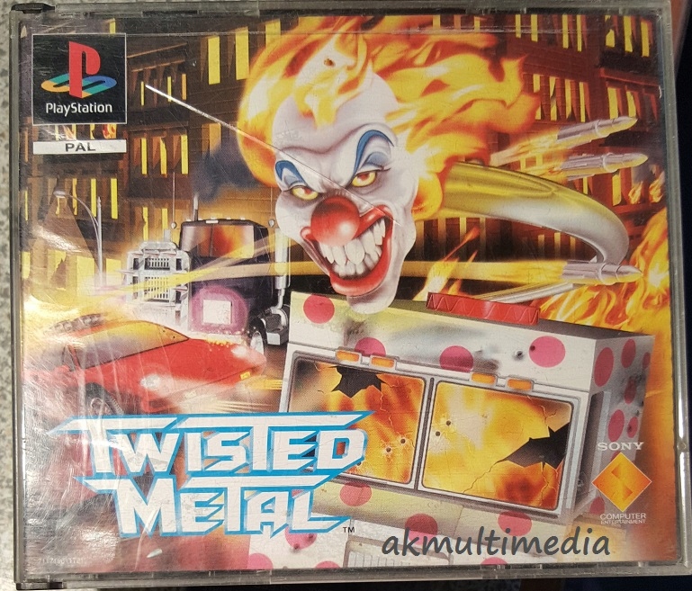 Pudełko gry Twisted Metal PSX Sony