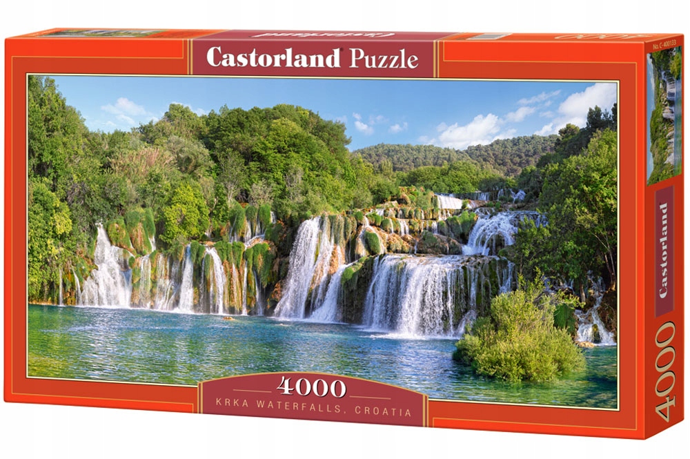 Puzzle 4000EL. Krka Waterfalls, Croatia - Wodospad