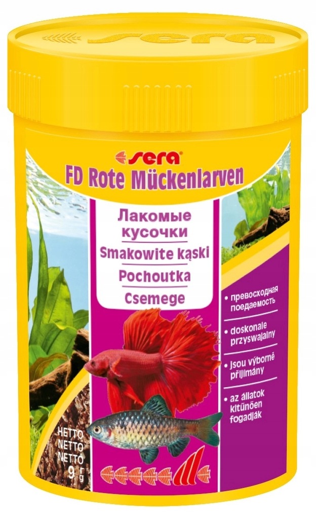 Przysmak FD Bloodworms 100 ml