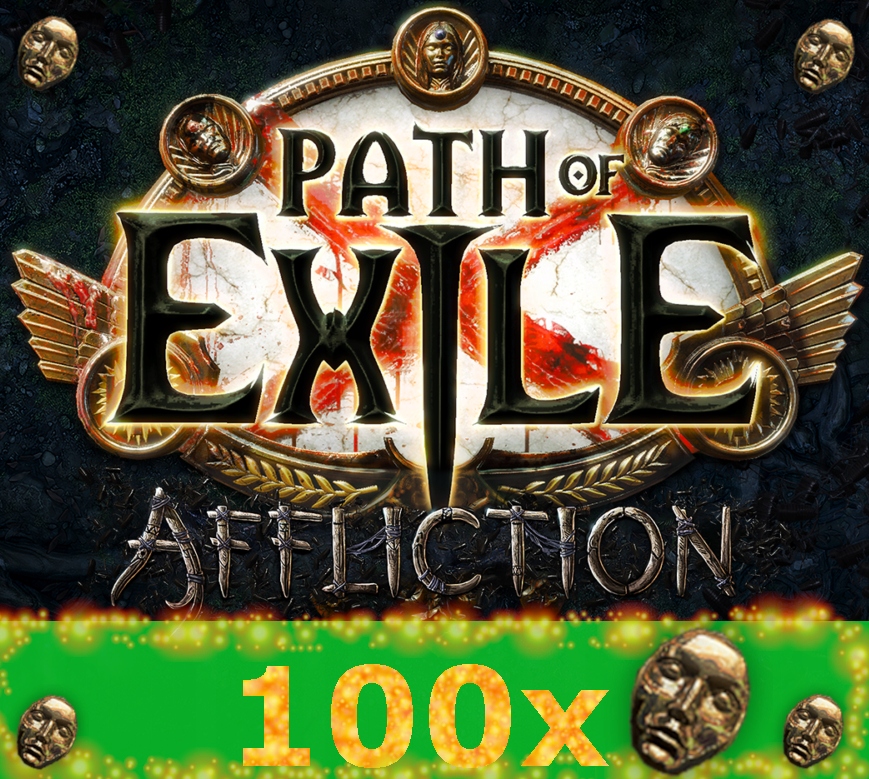 Path of Exile PoE 100x Divine Orb Liga Affliction