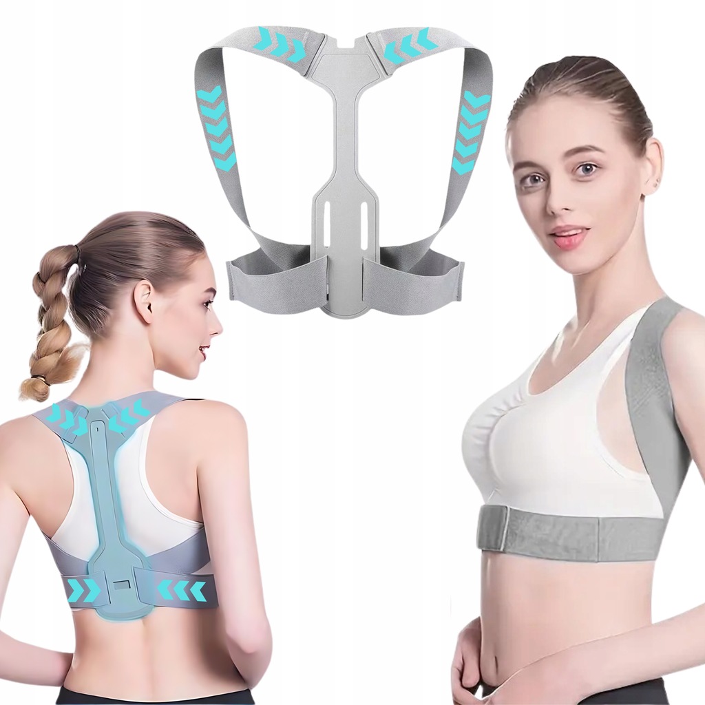 KOREKTOR ORTOPEDYCZNY WAD POSTAWY NA PROSTE PLECY PAJĄCZEK ROZAMIR M