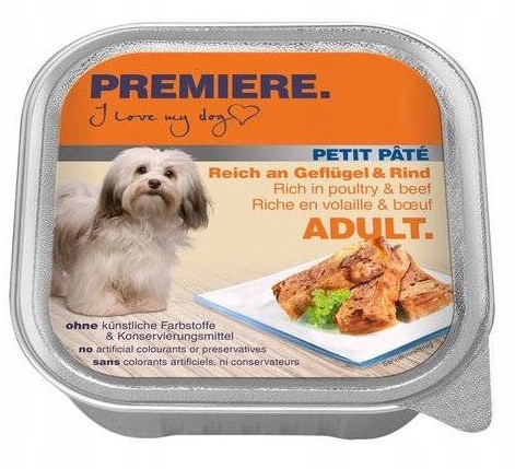 Premiere Szalka 150g Drób z wołowiną dla psa