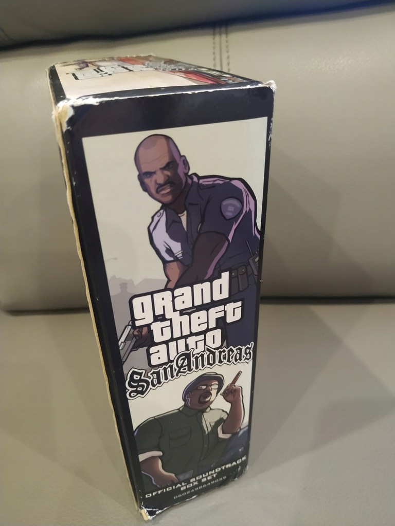 GRAND THEFT AUTO GTA SAN ANDREAS SOUNDTRACK BOX 9713199209 oficjalne archiwum Allegro