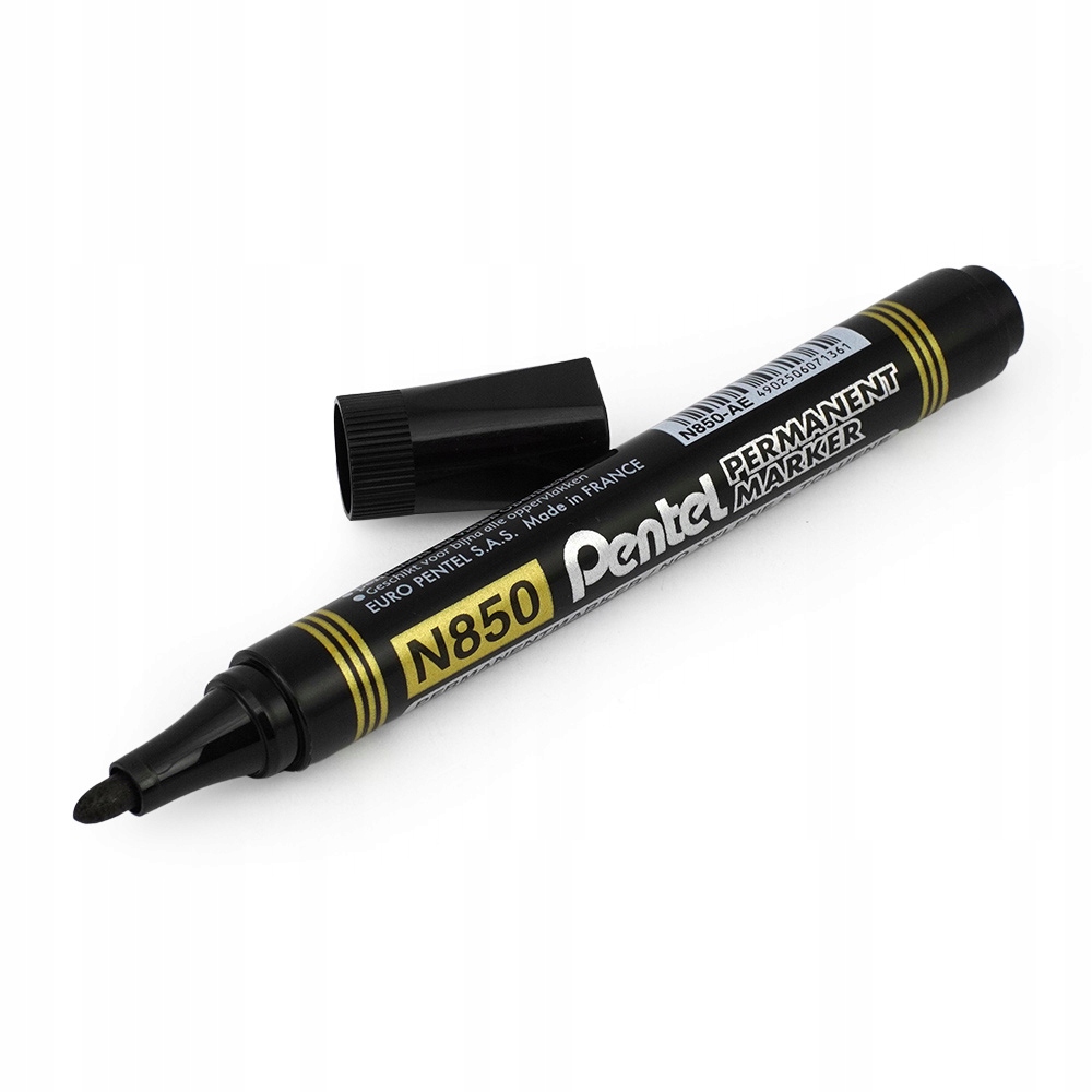 Купить ПЕРМАНЕНТНЫЙ МАРКЕР PENTEL N850 КРУГЛЫЙ ЧЕРНЫЙ: отзывы, фото, характеристики в интерне-магазине Aredi.ru