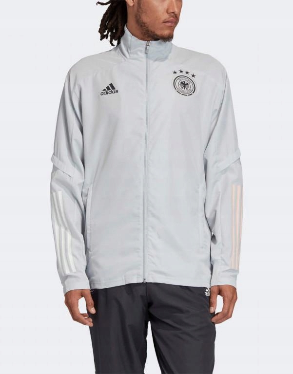 H8E109*ADIDAS BLUZA SPORTOWA MĘSKA NIEBIESKA L S01