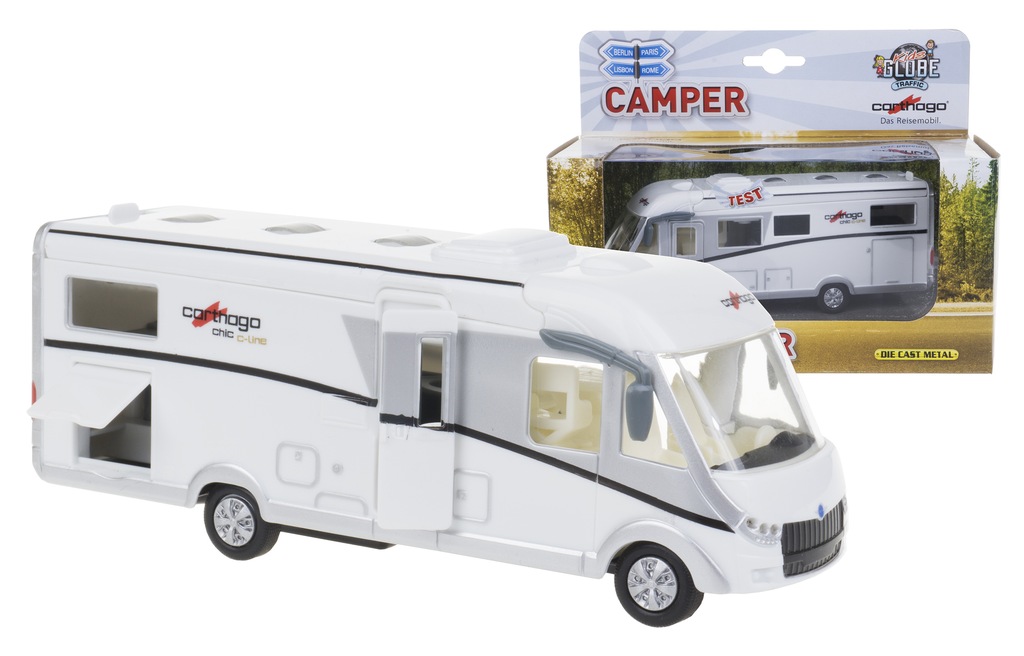 CAMPER CARTHAGO WÓZ CAMPINGOWY METALOWY ŚWIATŁO !!
