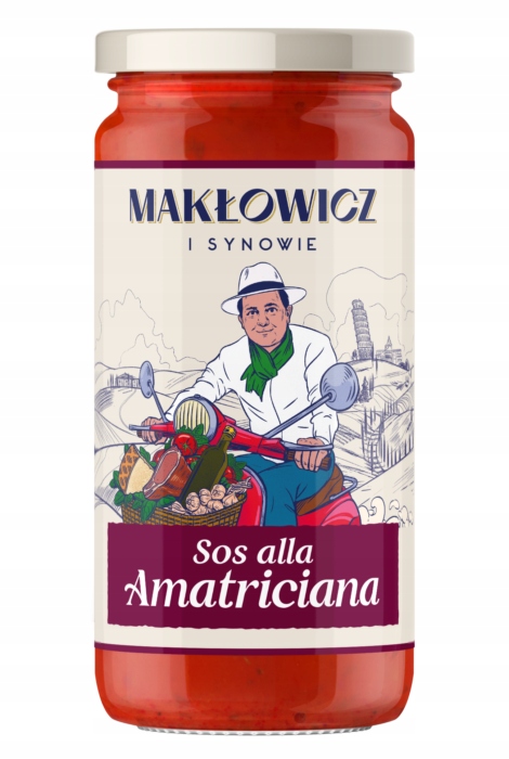 Sos A'la Amatriciana Makłowicz i Synowie 400 g (0527)