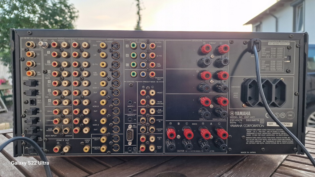 Wzmacniacz Yamaha DSP-AX1 - 13950768497 - oficjalne archiwum Allegro