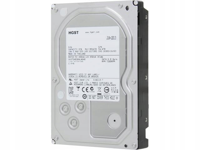 HGST 3 TB 3.5'' SAS-2 6Gb/s HUS724030ALA640