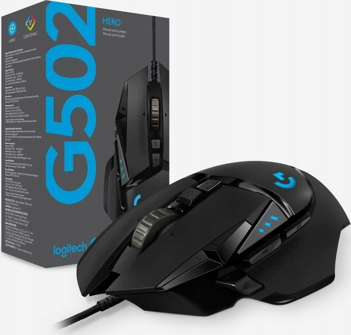 Купить Проводная игровая мышь LOGITECH G502 HERO 16k: отзывы, фото, характеристики в интерне-магазине Aredi.ru