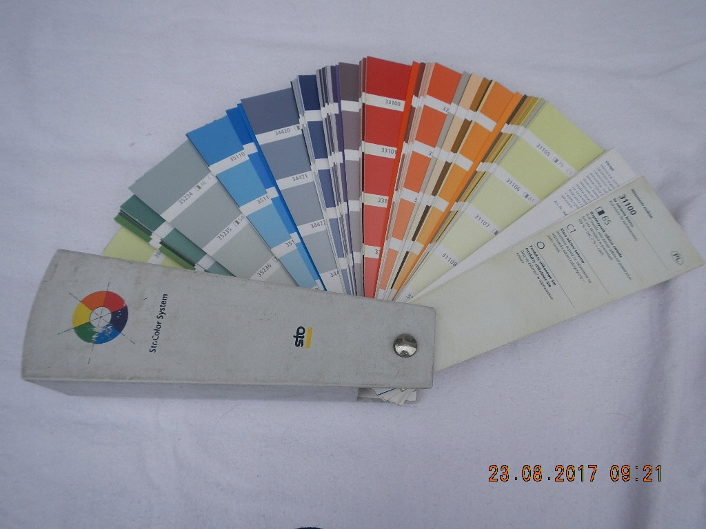 Wzornik kolorów farb STOCOLOR SYSTEM