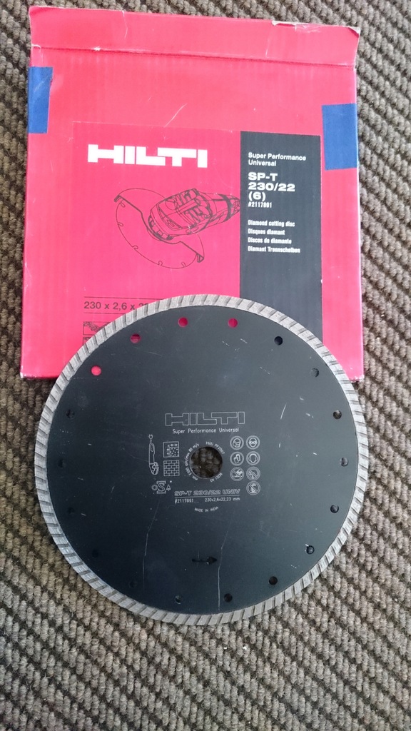 HILTI Tarcza diamentowa Premium SP-T 230/22