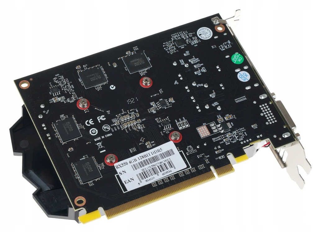 Купить ZELOX RADEON RX550 4 ГБ GDDR5 VULKAN HDMI DVI-D DP: отзывы, фото, характеристики в интерне-магазине Aredi.ru