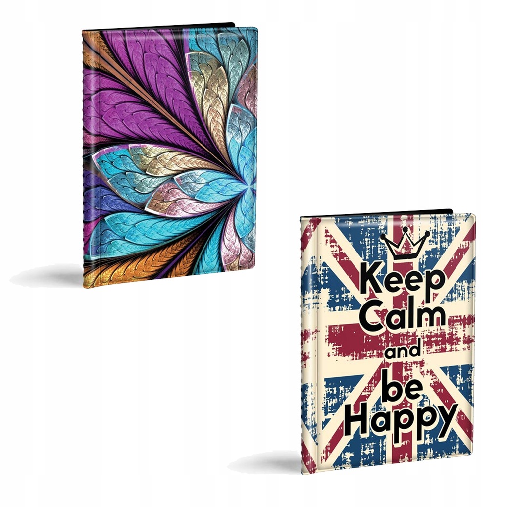 ETUI NA DOKUMENTY KARTY USZTYWNIANE MIX 13,7x9,7cm