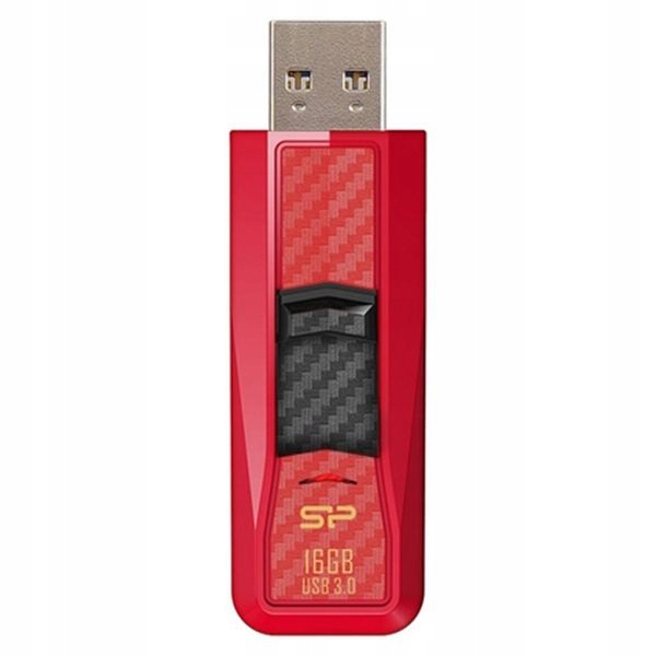 Pamięć USB Silicon Power B50 16 GB Czerwony Czarny