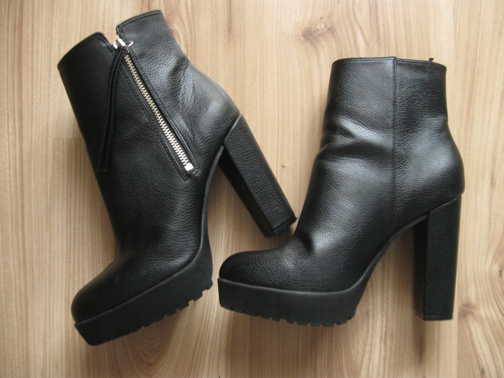 H&M_Botki Black r 36