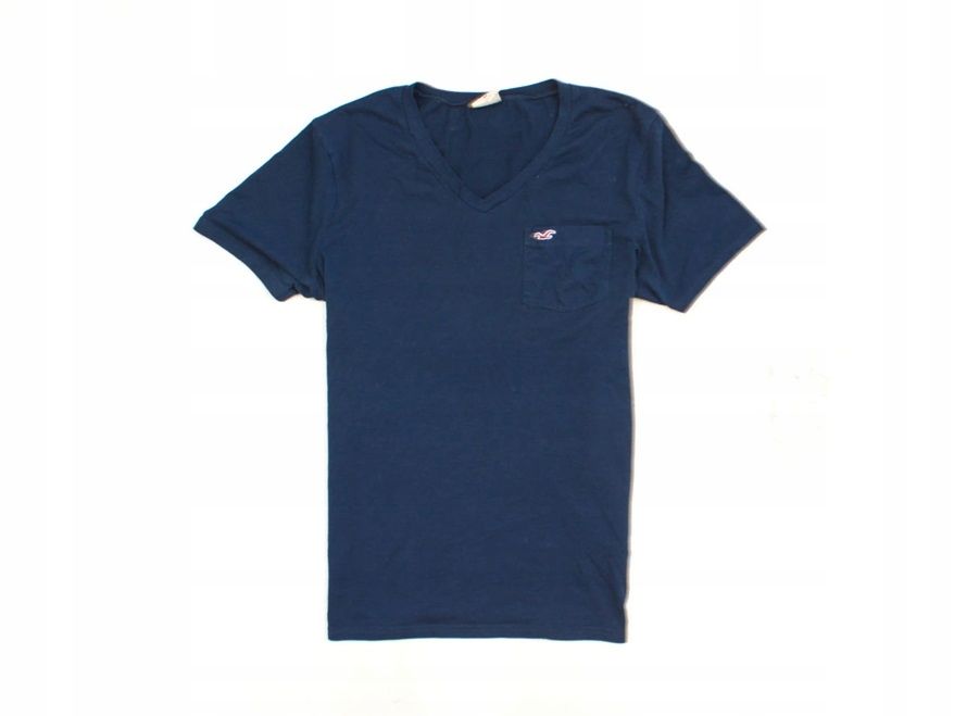 *N Hollister T-shirt Męski Koszulka V-Neck roz M