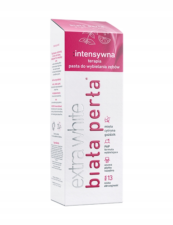 BIAŁA PERŁA INTENSYWNA TERAPIA, pasta do zębów, 75 ml