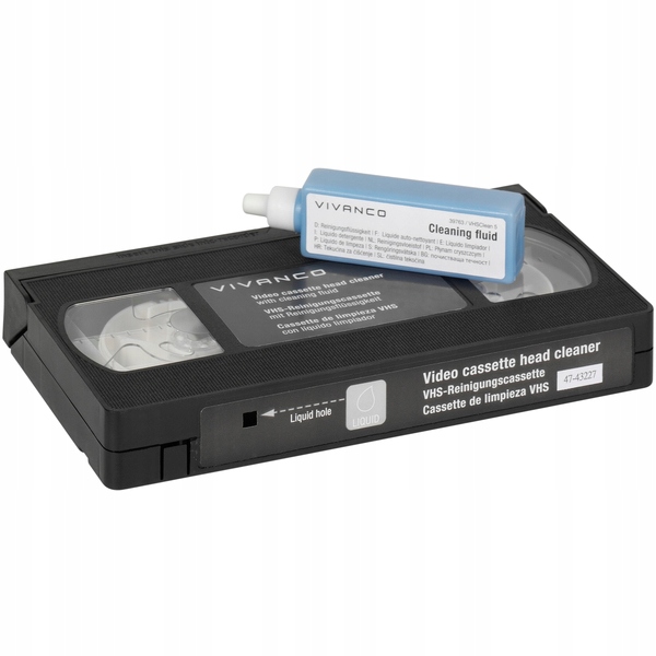 Купить Чистящая лента для видеокассет VHS ВЫСОКОЕ КАЧЕСТВО Vivanco: отзывы, фото, характеристики в интерне-магазине Aredi.ru