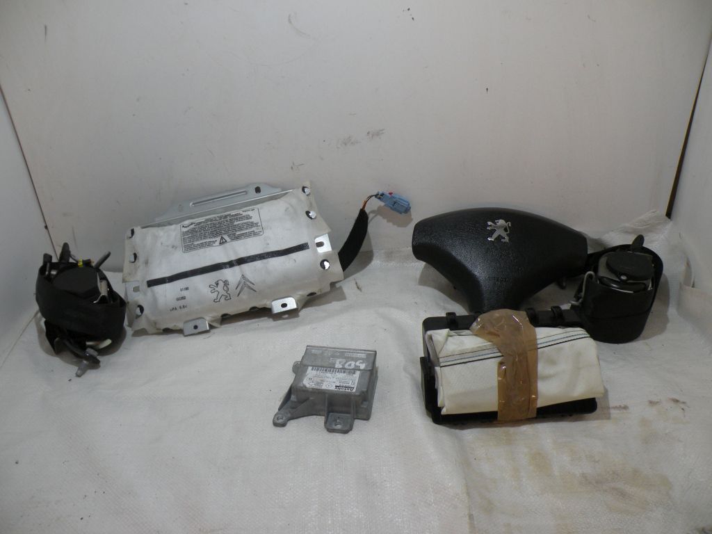 PEUGEOT 308 T7 08 KOMPLET PODUSZEK SENSOR AIRBAG