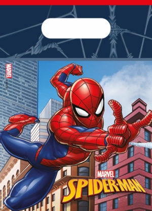 TOREBKI PREZENTOWE SPIDERMAN 6szt TOREBKA URODZINY