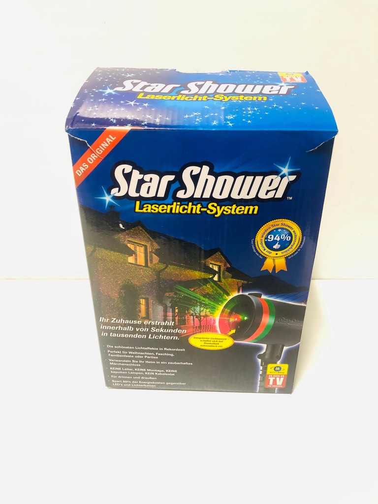 PROJEKTOR LASEROWY STAR SHOWER (9503/19)