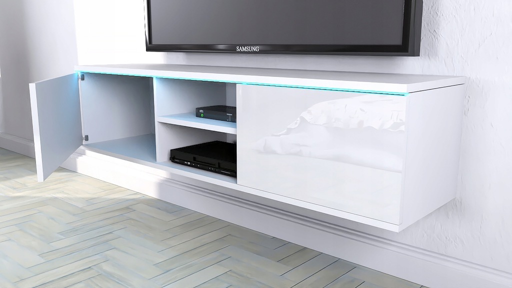 Купить Подставка под телевизор KING белая, 160 см: отзывы, фото и ...