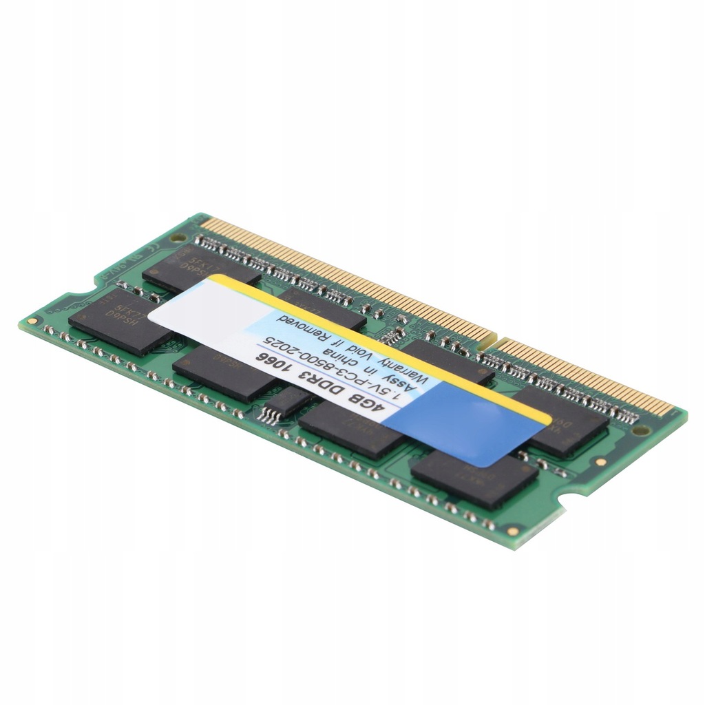 DDR3 RAM 4GB 1066Mhz PC3-8500 204PIN 1.5V W pełni
