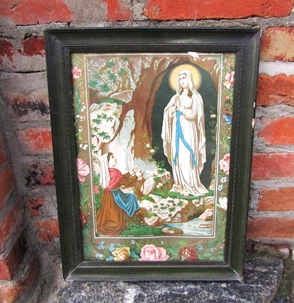 ŚW. OBRAZ MATKA BOSKA Z Lourdes objawienie.