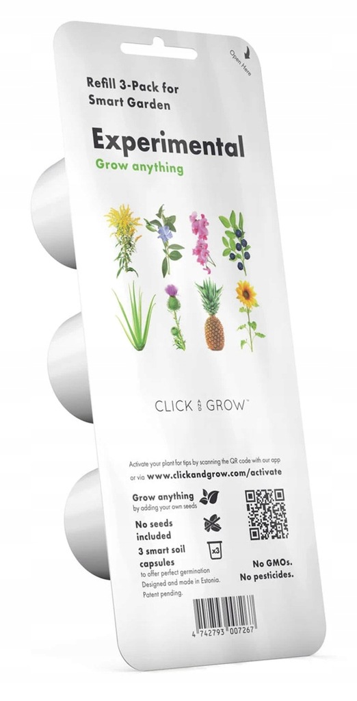 Kapsułki eksperymentalne Click and Grow smart soil