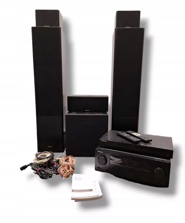 2X PIONEER+ SUBWOOFER STX+GŁOŚNIKI