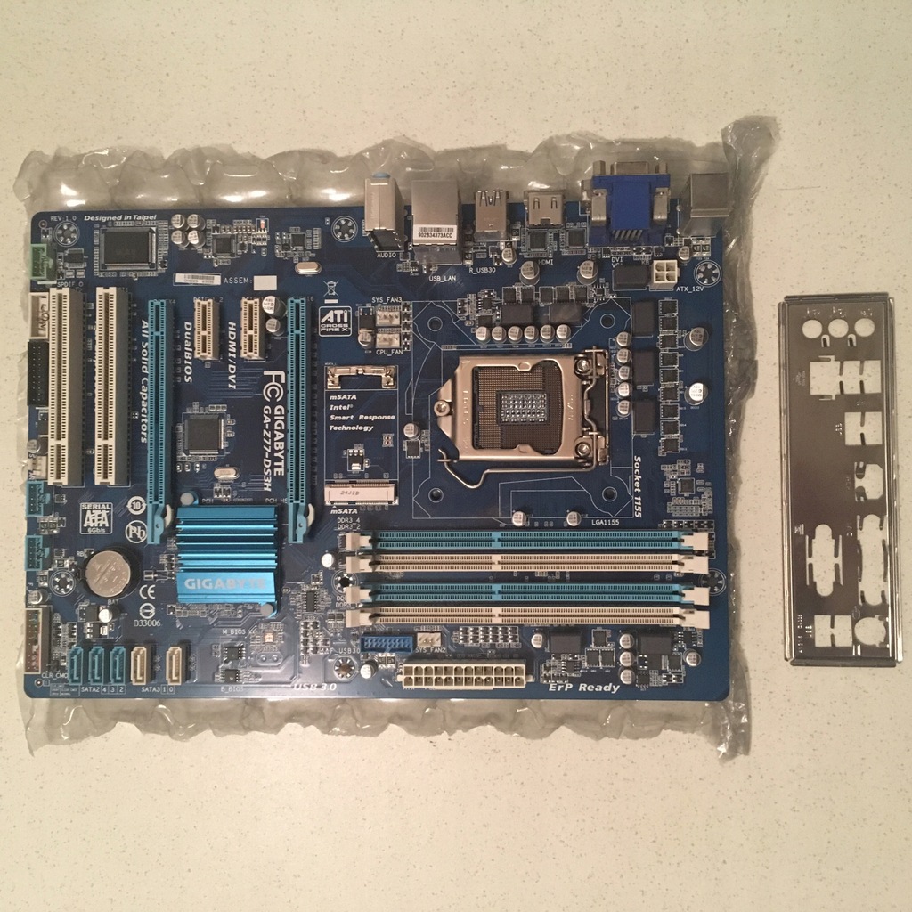 Płyta główna Gigabyte GAZ77DS3H LGA 1155 7873557114 oficjalne