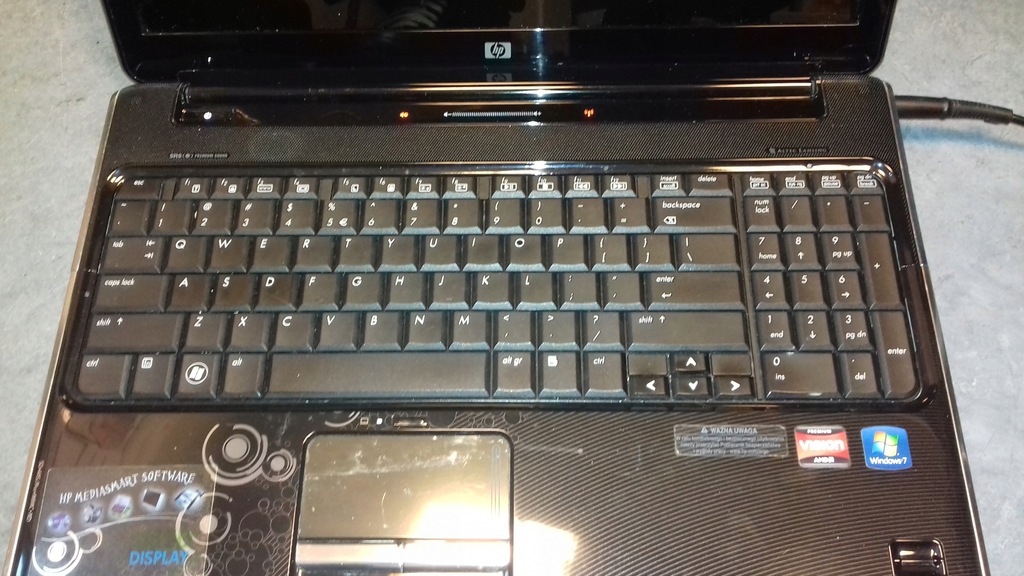 Laptop HP PAVILON DV6 uszkodzony