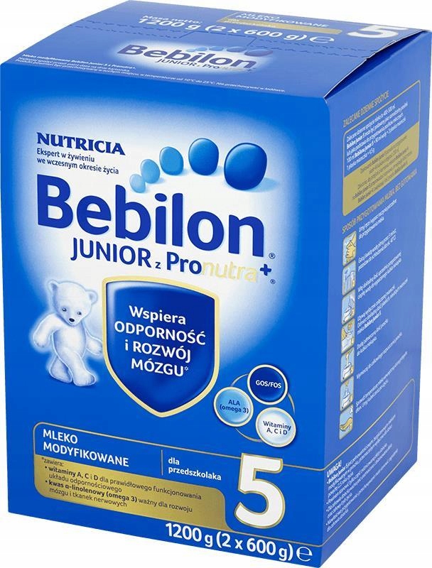 Bebilon Junior 5 z Pronutra, 1200 g