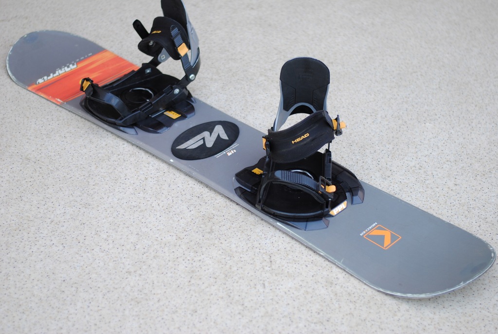 DESKA SNOWBOARDOWA NIDECKER 145 CM +WIĄZANIA HEAD