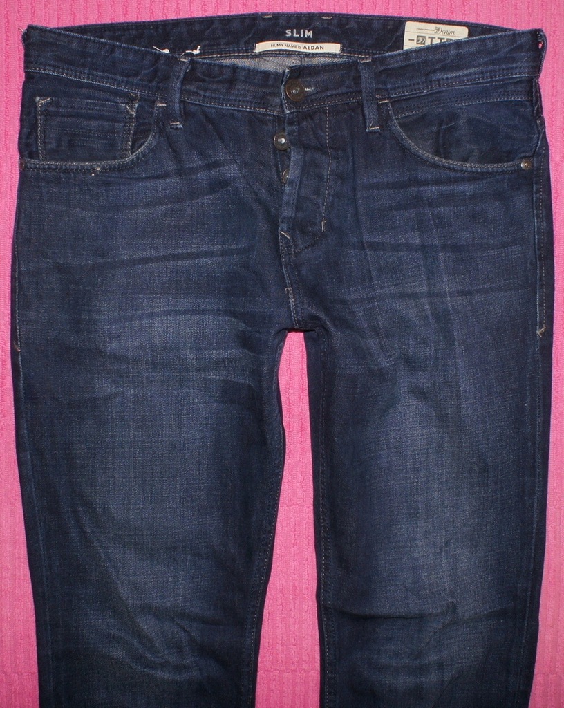 TOM TAILOR slim - JEANSY BIODRÓWKI RURKI W32L34