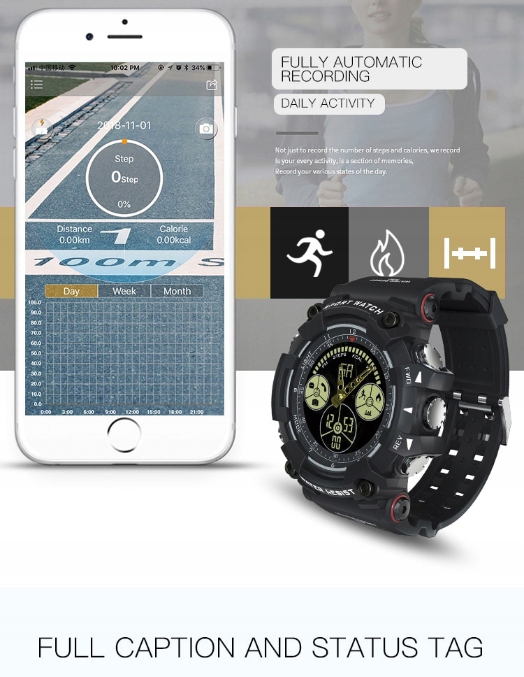 Alfawise dx26 sports shop smart watch