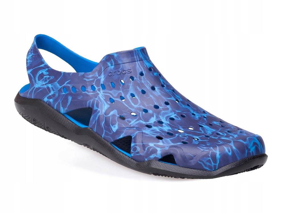 Crocs gumowe KLAPKI NIEBIESKIE nad wodę 204524-49S