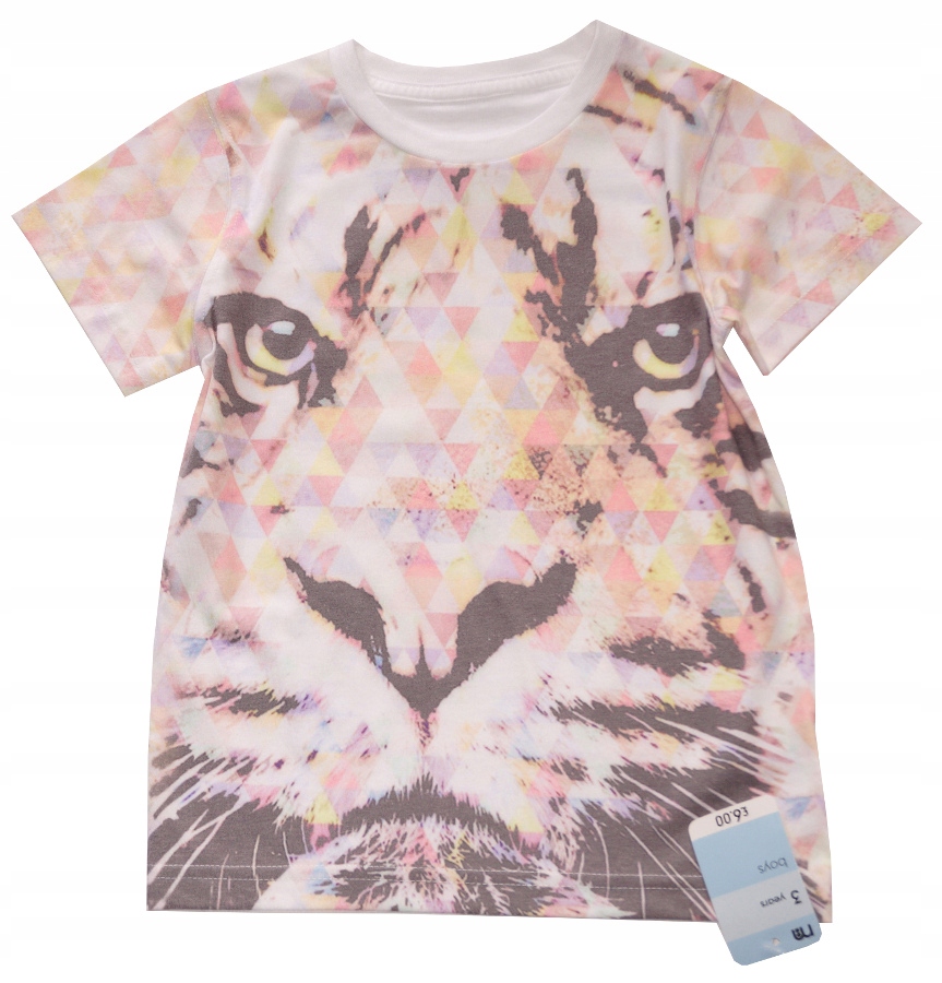 MOTHERCARE t-shirt z tygrysem Tiger NEW 98