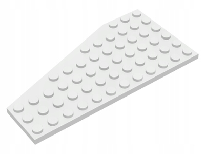 Lego 30356 Płytka 12X6 Skrzydło P Biała white. JAK NOWE. ZB16