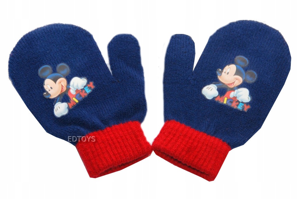 Rękawiczki zimowe akryl Disney 2palc 2-4l MIKI 45