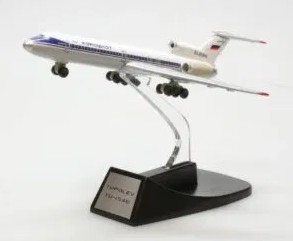 Tupolev Tu 154B Aeroflot model metalowy Orbis